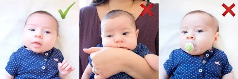 Fotos de ejemplo de bebés