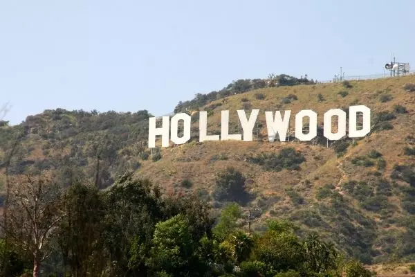 Cartel de Hollywood en Los Ángeles
