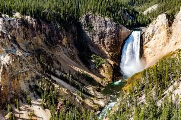 Cascada del Parque Nacional de Yellowstone