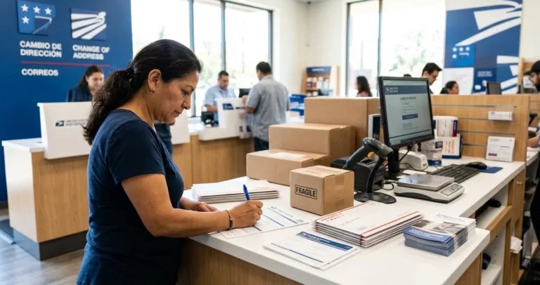 Cómo cambiar mi dirección postal en USA - Formulario de cambio de dirección en una oficina postal